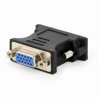 Converter Gembird A-DVI-VGA-BK 24-pin DVI-I (m) to 15-pin SVGA (f)