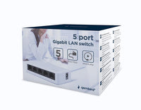 Switch Gembird 5-port Gigabit LAN switch NSW-G5-01