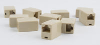 Vazhduese RJ45 Gembird TA-350-10 In-line coupler 8P8C, 10 pcs bag