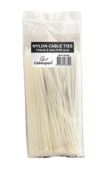 Lidhese Plastike Gembird Nylon cable ties 150mm 3.2mm width bag of 100 pcs NYT-150/25