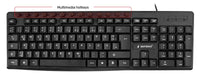 Keyboard Gembird Multimedia black, US-layout KB-UM-107