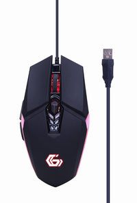 Keyborad Gembird 4-in-1 backlight gaming kit "Ghost", US layout GGS-UMGL4-02