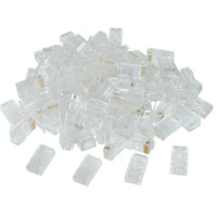 Connector Rrjeti Gembird Modular plug 8P8C CAT6 LAN cable,100pcs polybag LC-8P8C-002/100