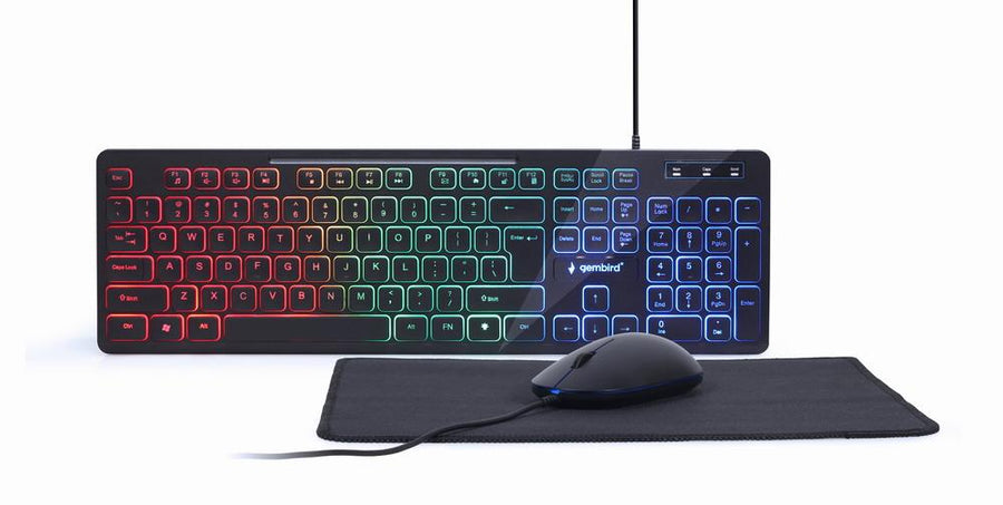 KEYBOARD SET 3-1 GEMBIRD  KBS-UML-01 KB+Mouse+Pad