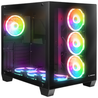 Rampage ICEWAVE Black Computer Case