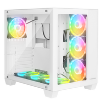 Rampage ICEWAVE White Computer Case