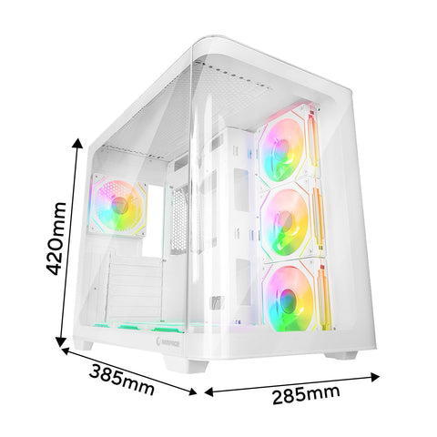 Rampage LOOPY White Computer Case