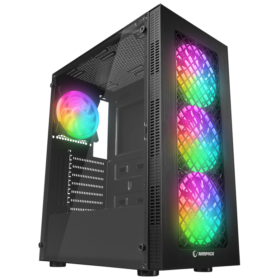 Rampage PLAID V1 Mesh Computer Case