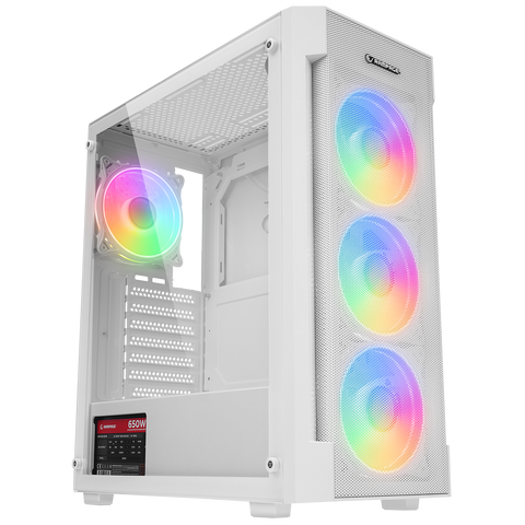 Rampage VIGILANT Mesh 650W Computer Case